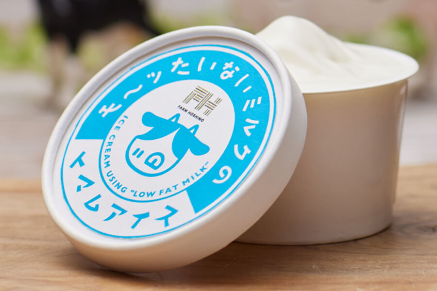 モ～ッたいないミルクのトマムアイス