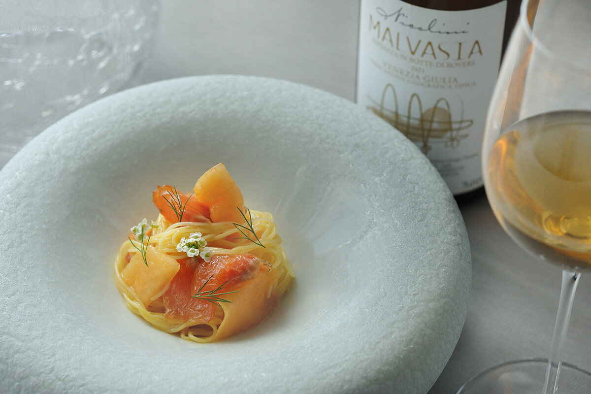 Summer Special: A Dinner Course Celebrating Two Hokkaido Melons — Red Flesh & Green Flesh