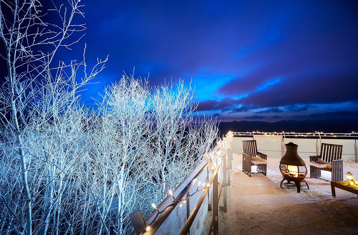 Only until December 25 Light up event at Terrace of Frost Tree